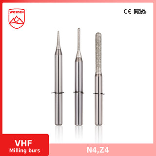 Milling burs For VHF N4+ Z4 Milling Machine